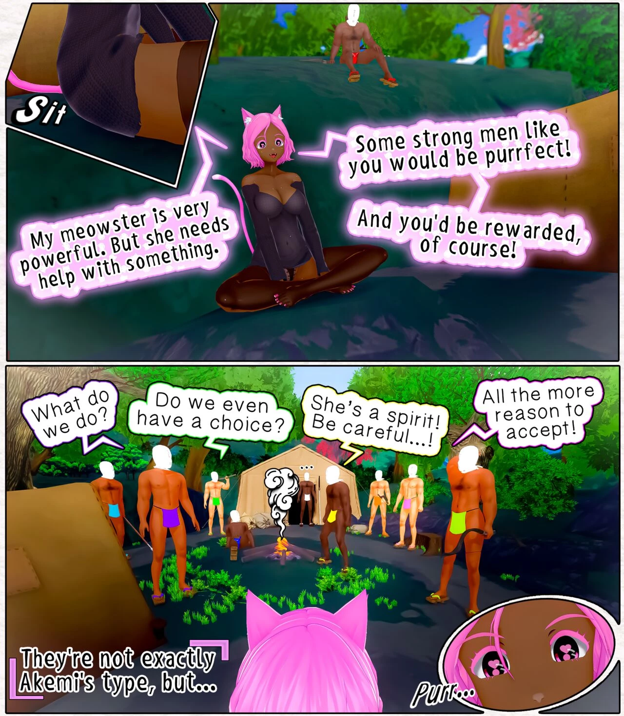 The Desires of Beasts porn comic picture 14