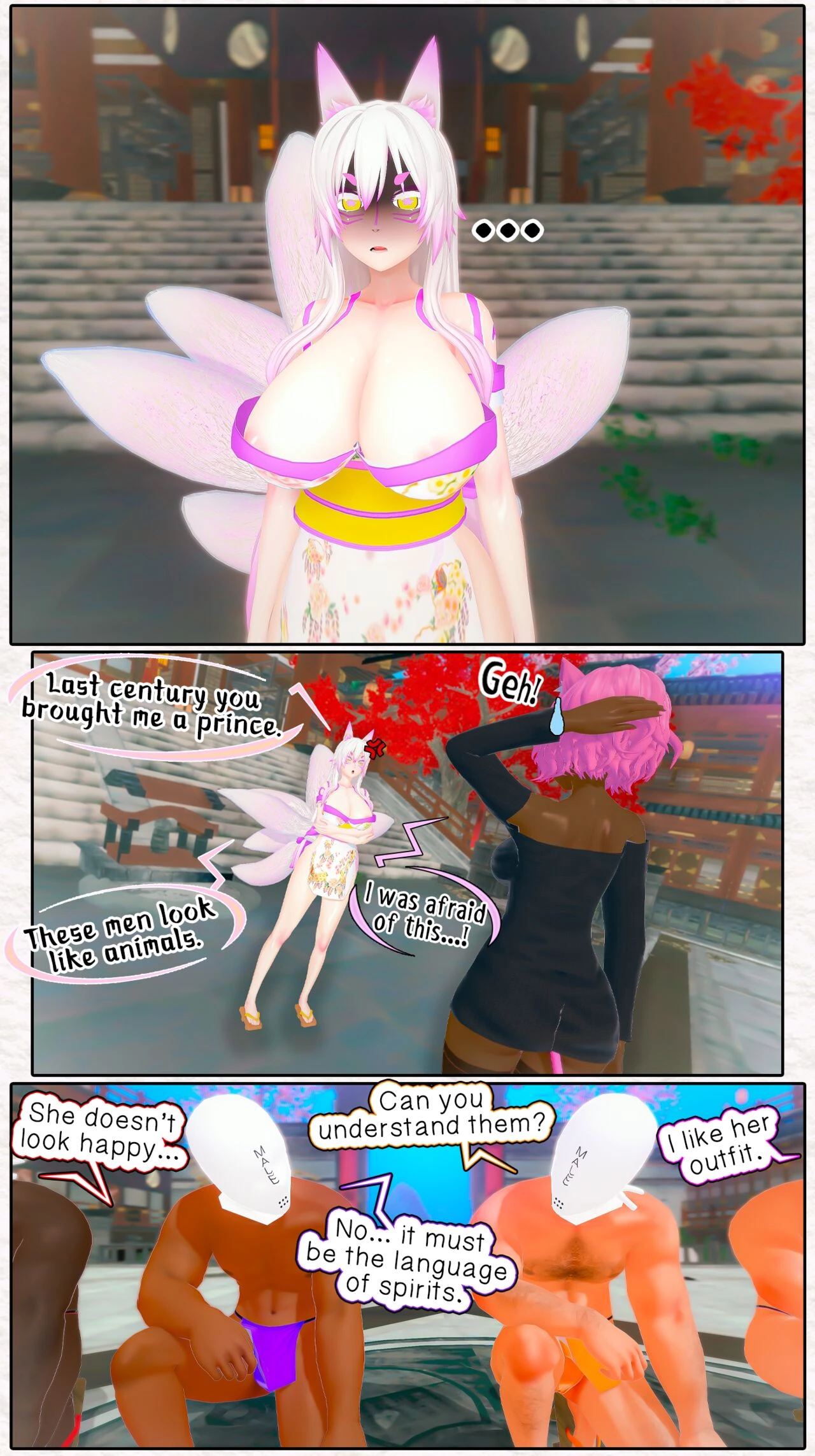 The Desires of Beasts porn comic picture 32