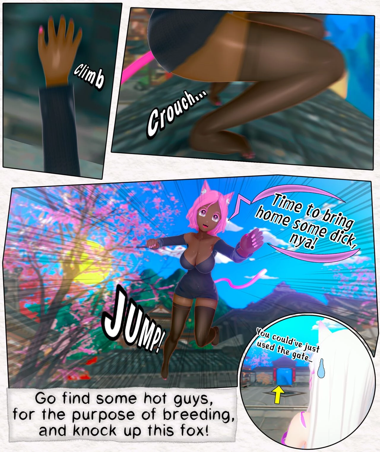 The Desires of Beasts porn comic picture 7