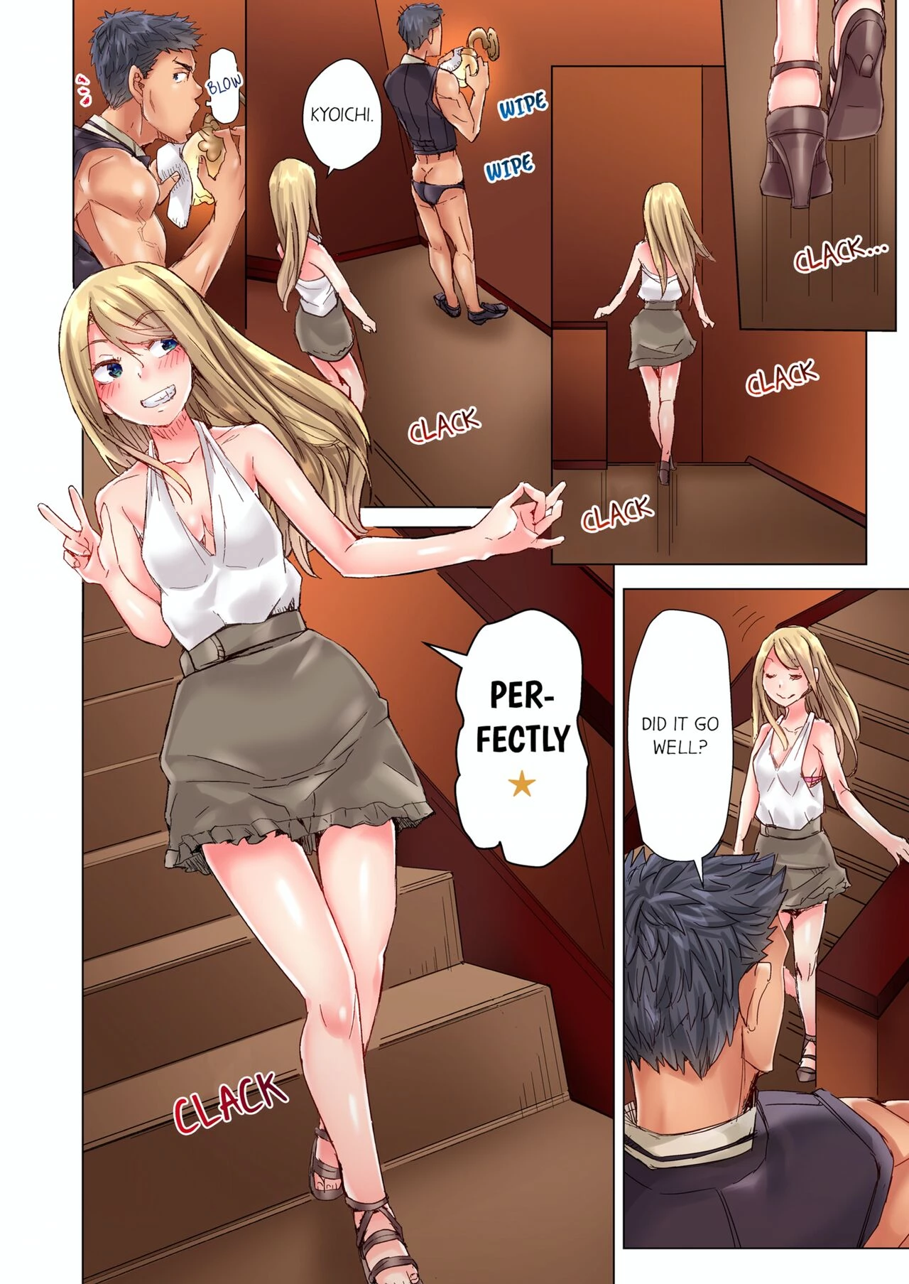 The Dick Pub 10 | Cin Pub! ~Anoko o Ikaseru no ga Ore no Oshigoto~ porn comic picture 23