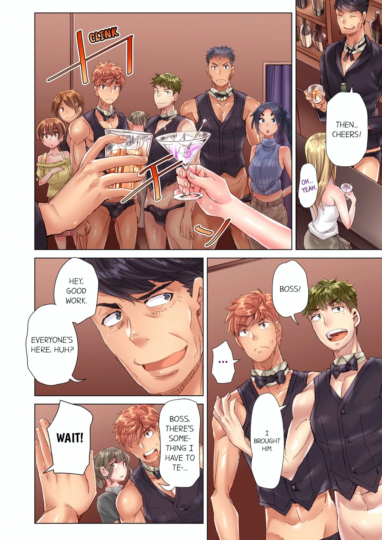The Dick Pub 10 | Cin Pub! ~Anoko o Ikaseru no ga Ore no Oshigoto~ porn comic picture 53