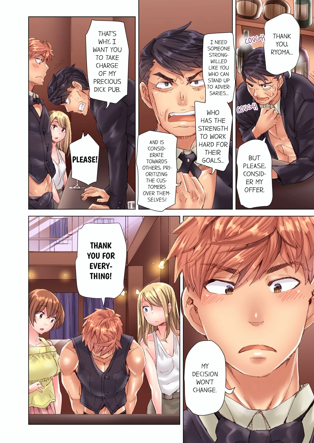 The Dick Pub 10 | Cin Pub! ~Anoko o Ikaseru no ga Ore no Oshigoto~ porn comic picture 59