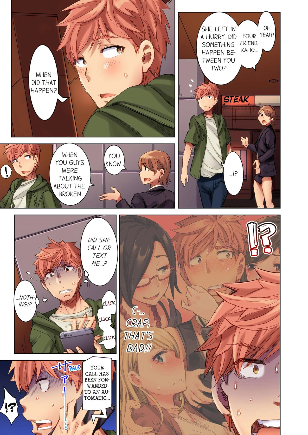 The Dick Pub 2 | Cin Pub! ~Anoko o Ikaseru no ga Ore no Oshigoto~ porn comic picture 72