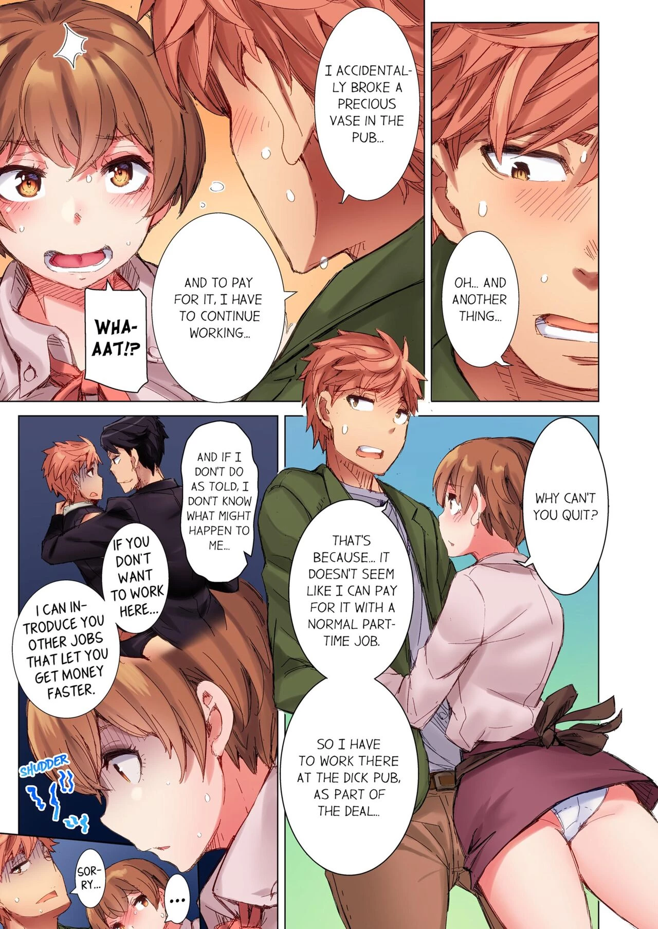 The Dick Pub 3 | Cin Pub! ~Anoko o Ikaseru no ga Ore no Oshigoto~ porn comic picture 12