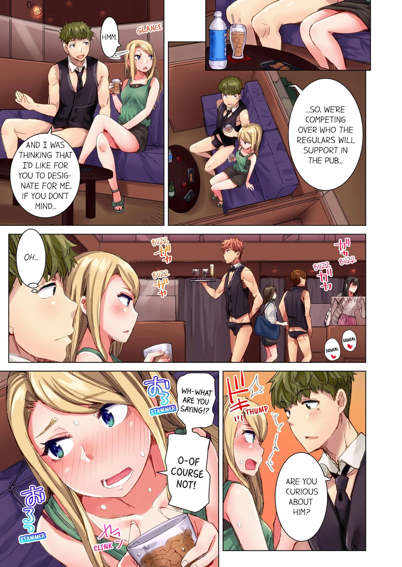 The Dick Pub 3 | Cin Pub! ~Anoko o Ikaseru no ga Ore no Oshigoto~ porn comic picture 34