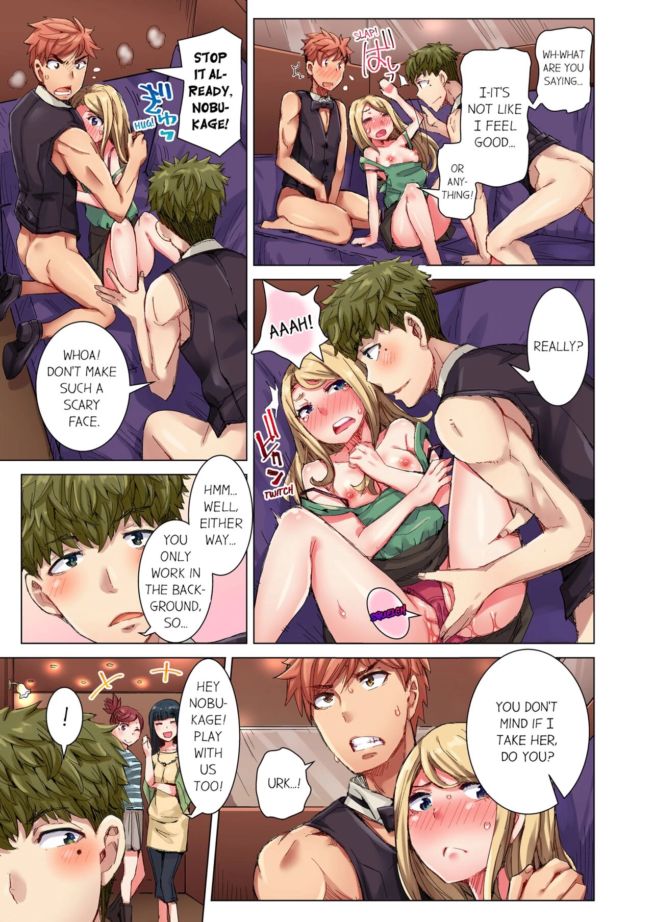 The Dick Pub 3 | Cin Pub! ~Anoko o Ikaseru no ga Ore no Oshigoto~ porn comic picture 50