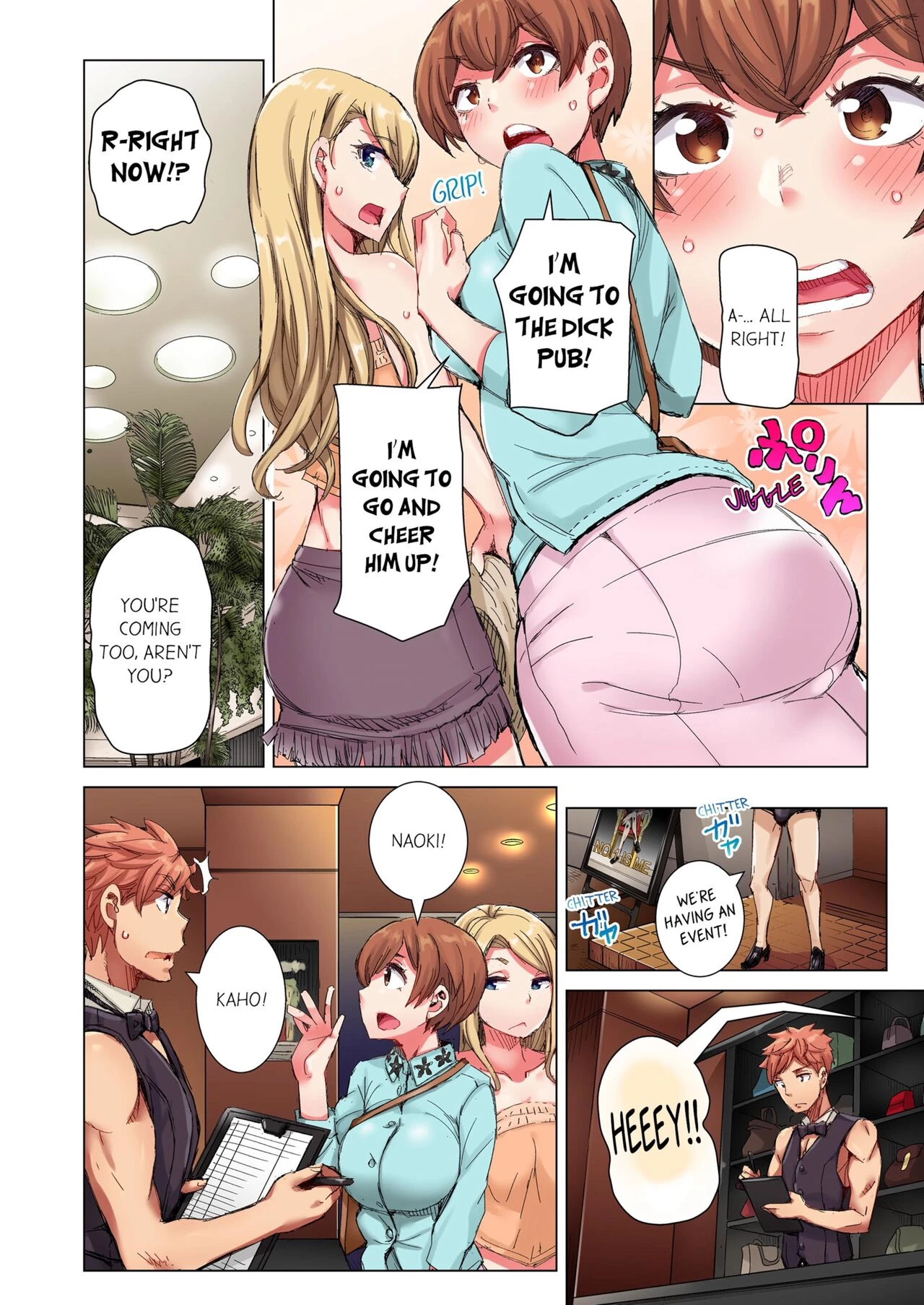 The Dick Pub 3 | Cin Pub! ~Anoko o Ikaseru no ga Ore no Oshigoto~ porn comic picture 61