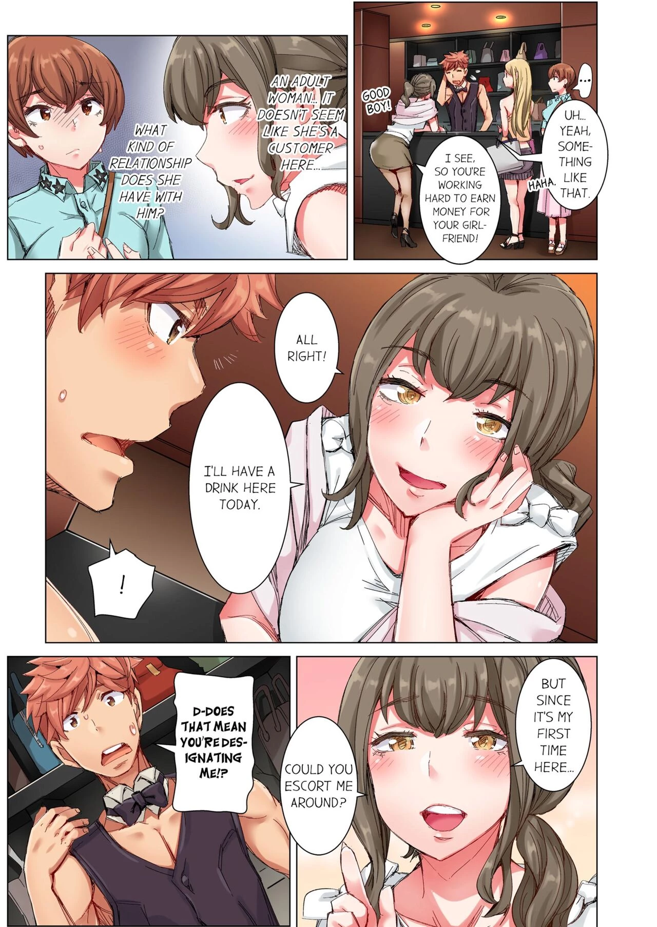 The Dick Pub 3 | Cin Pub! ~Anoko o Ikaseru no ga Ore no Oshigoto~ porn comic picture 64