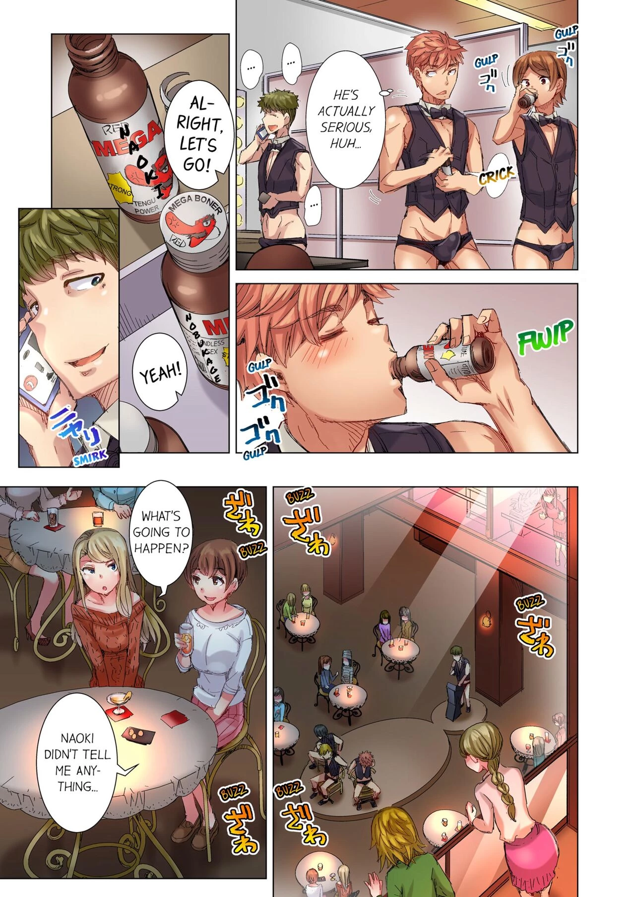 The Dick Pub 5 | Cin Pub! ~Anoko o Ikaseru no ga Ore no Oshigoto~ porn comic picture 6