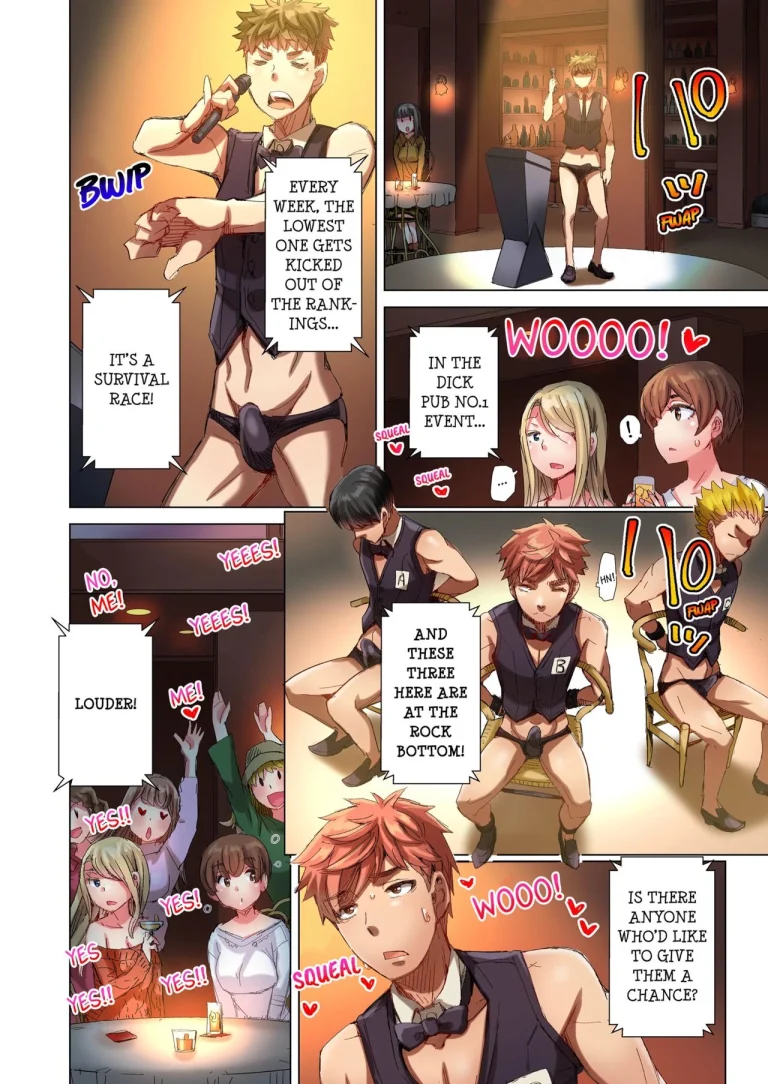 The Dick Pub 5 | Cin Pub! ~Anoko o Ikaseru no ga Ore no Oshigoto~ porn comic picture 7
