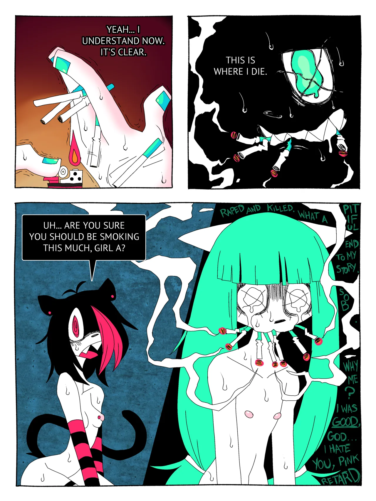 The Disappearance of Girl A porn comic picture 24