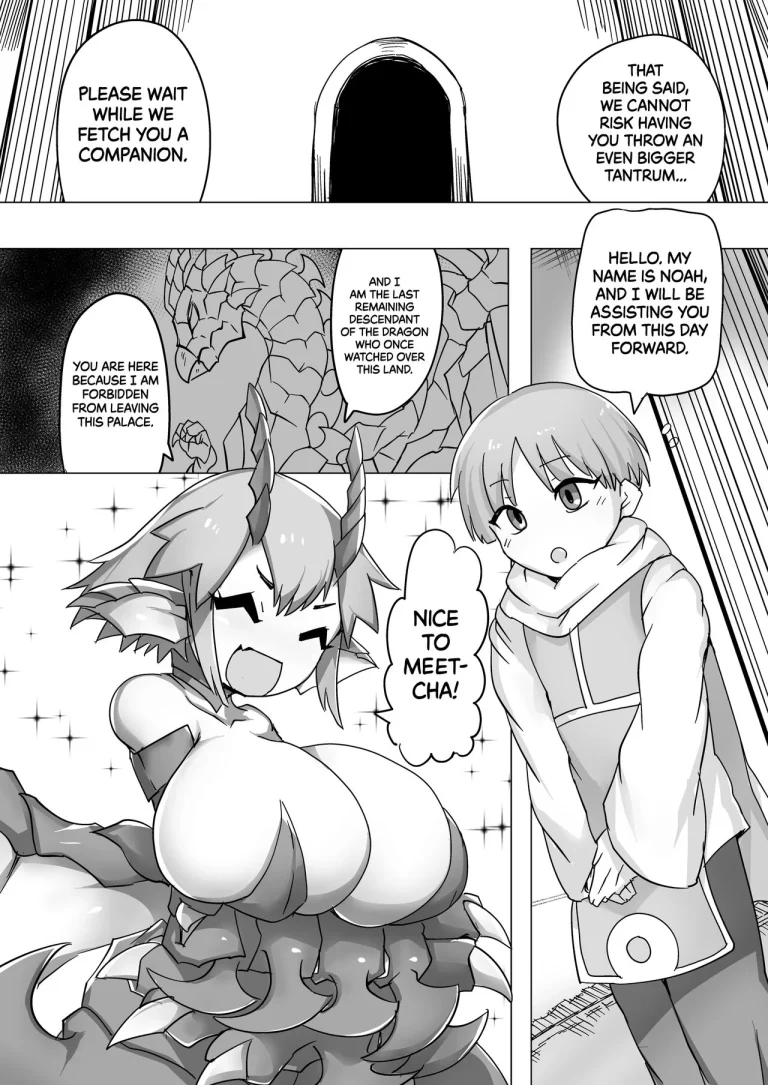 The Divine Messenger of the Dragon Gods Wants to Have Some Fun porn comic picture 3