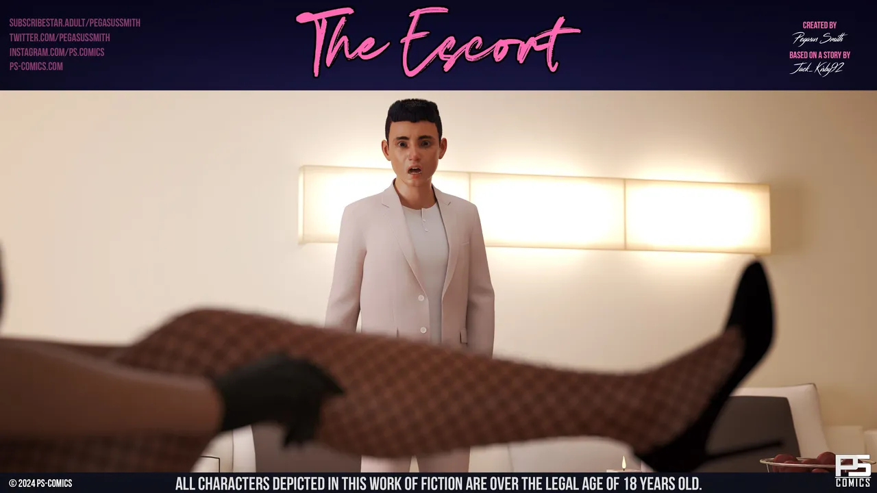 The Escort porn comic picture 1