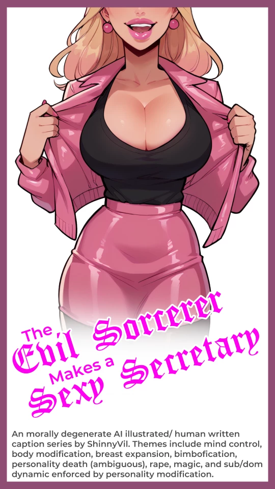 The Evil Sorcerer Makes a Sexy Secretary porn comic picture 1