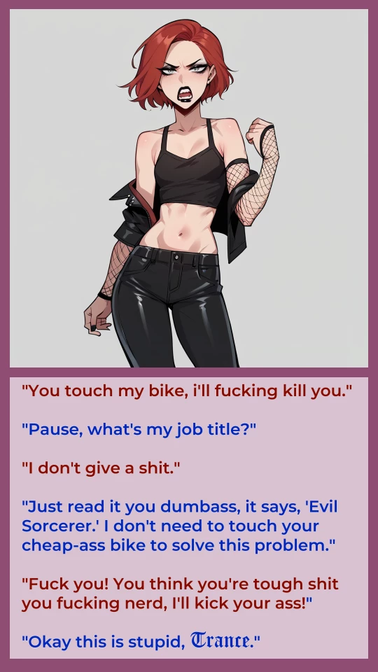 The Evil Sorcerer Makes a Sexy Secretary porn comic picture 4