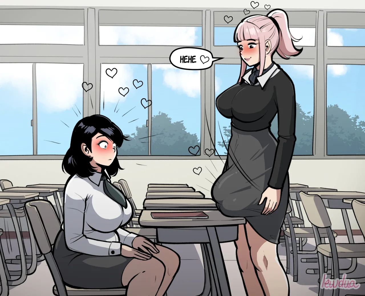 The First Day Of Class porn comic picture 10
