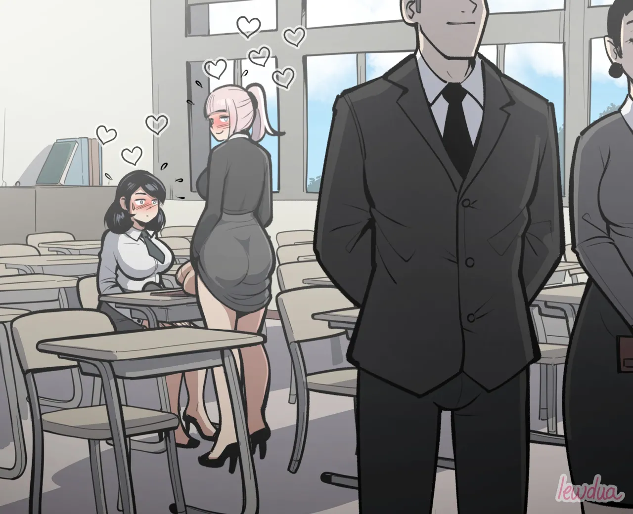 The First Day Of Class porn comic picture 17