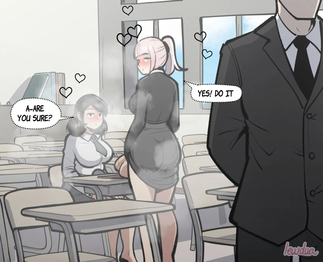 The First Day Of Class porn comic picture 26