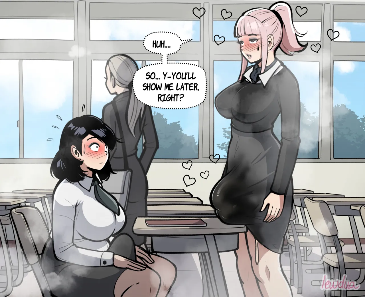 The First Day Of Class porn comic picture 30