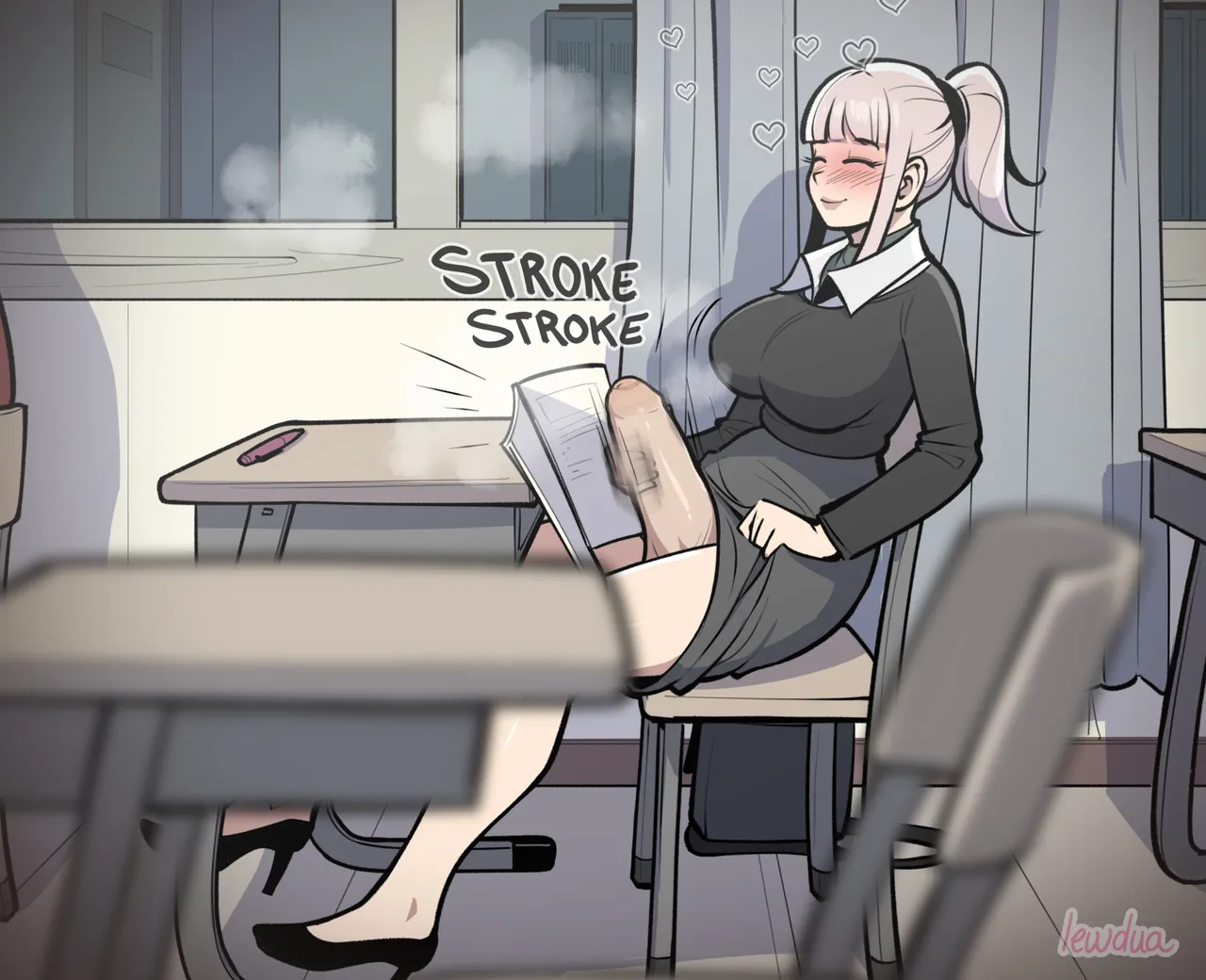 The First Day Of Class porn comic picture 31
