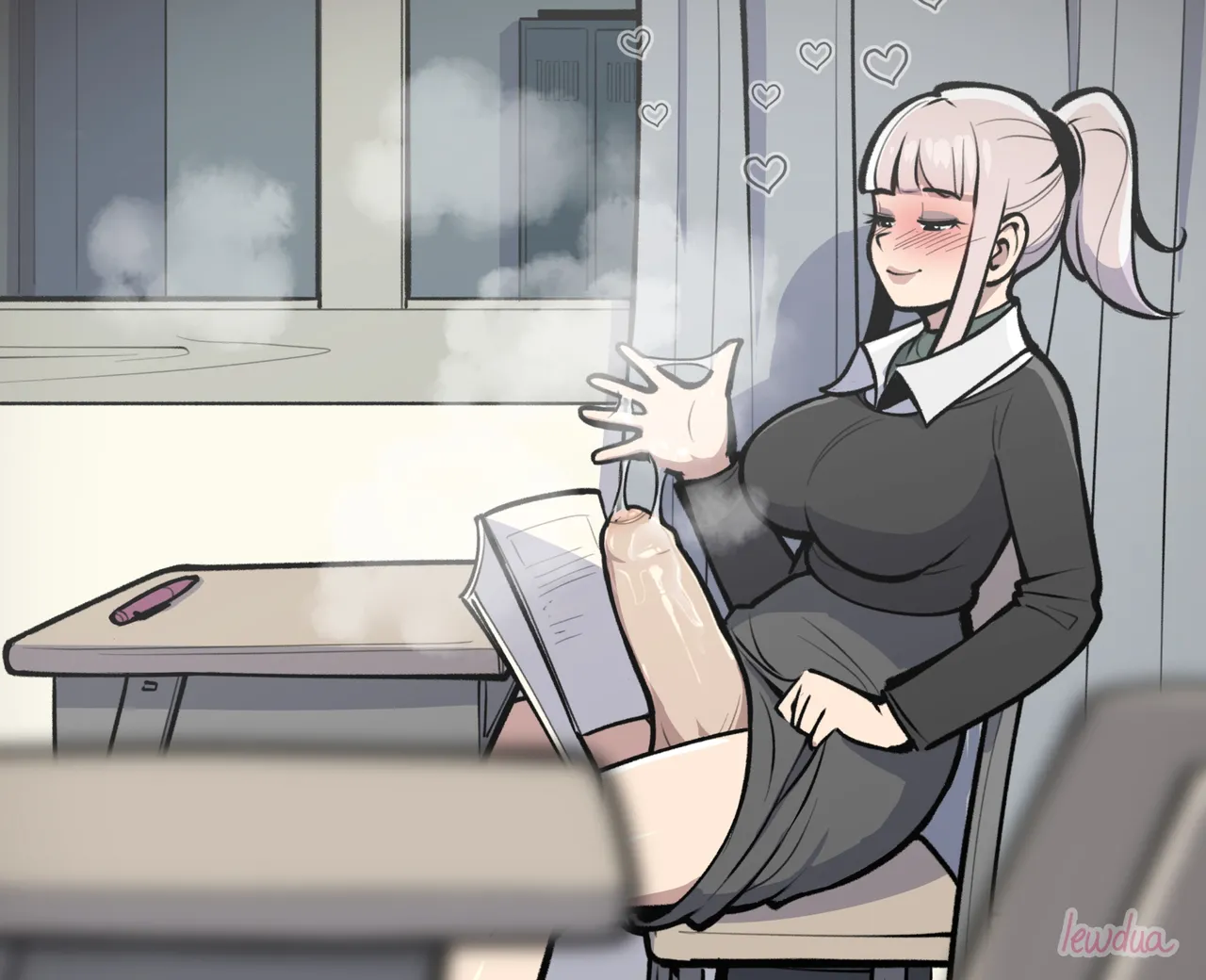The First Day Of Class porn comic picture 34