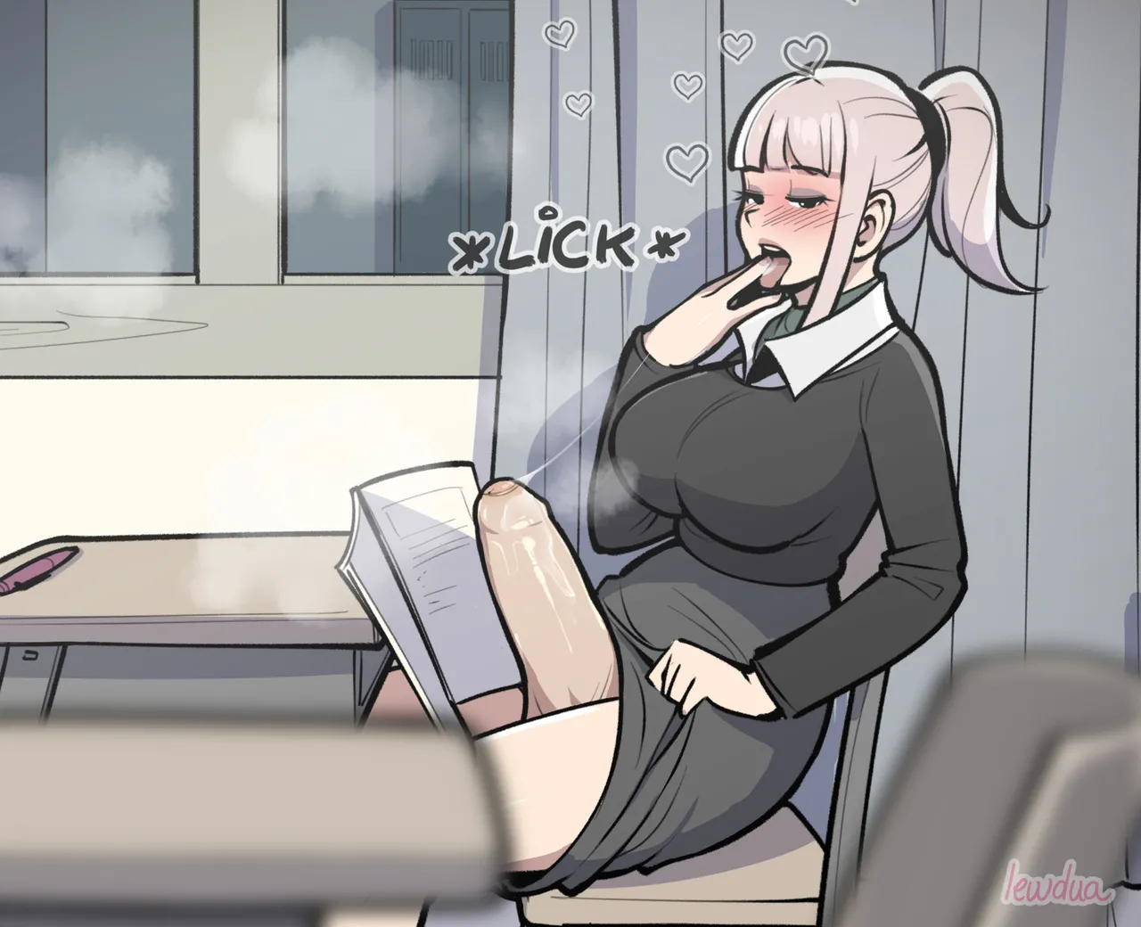 The First Day Of Class porn comic picture 35