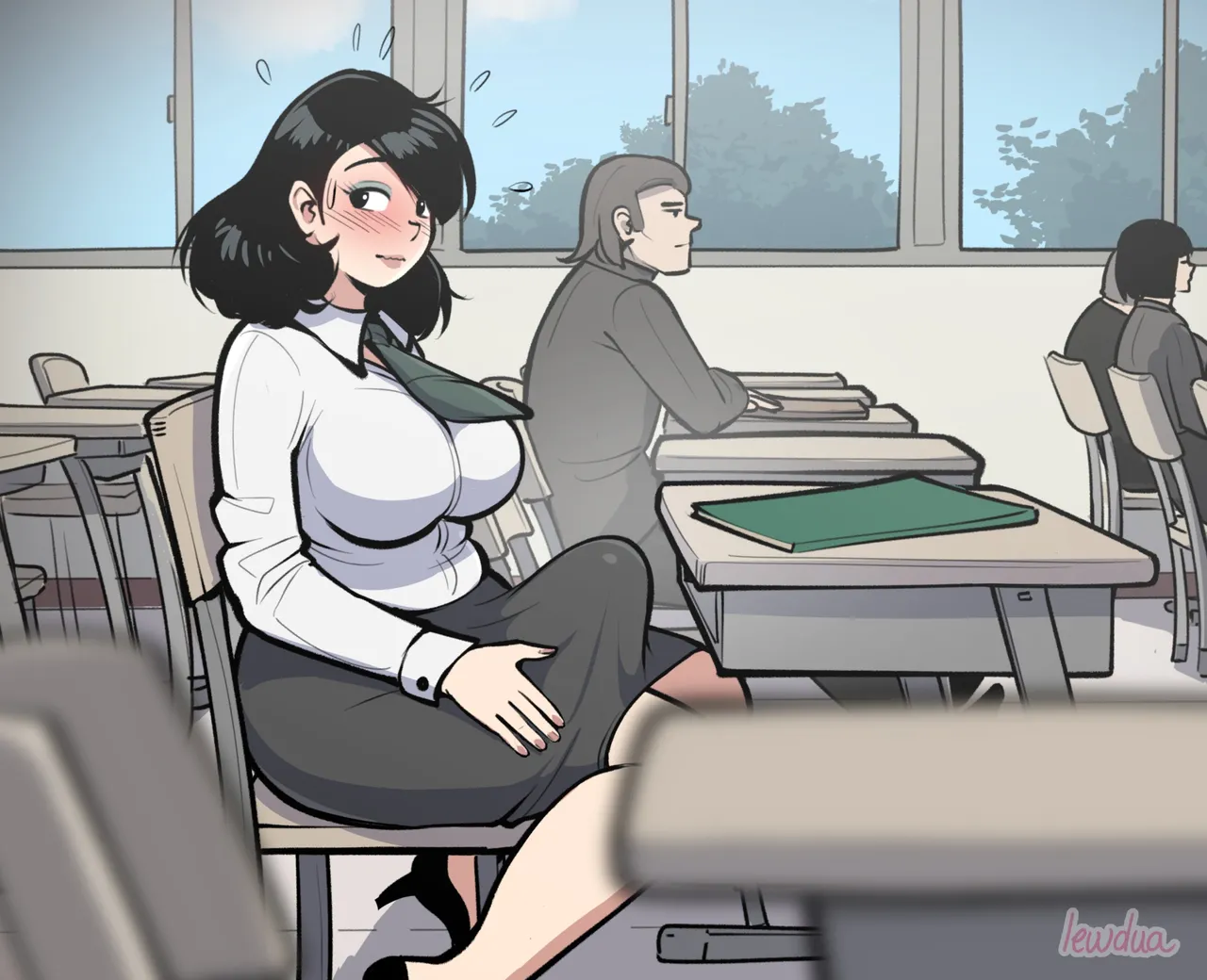 The First Day Of Class porn comic picture 36