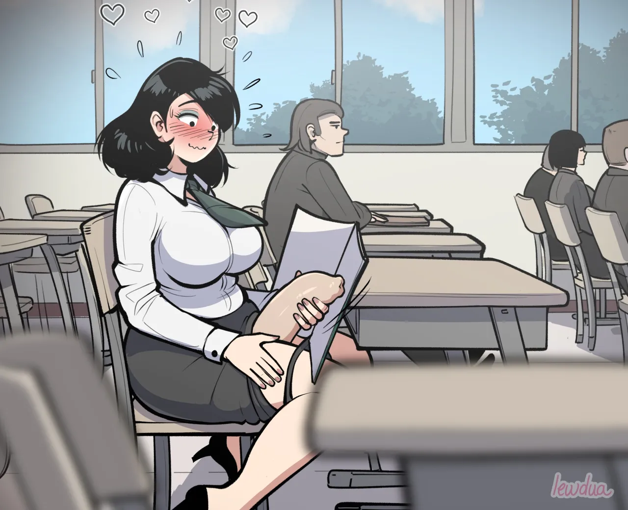 The First Day Of Class porn comic picture 37
