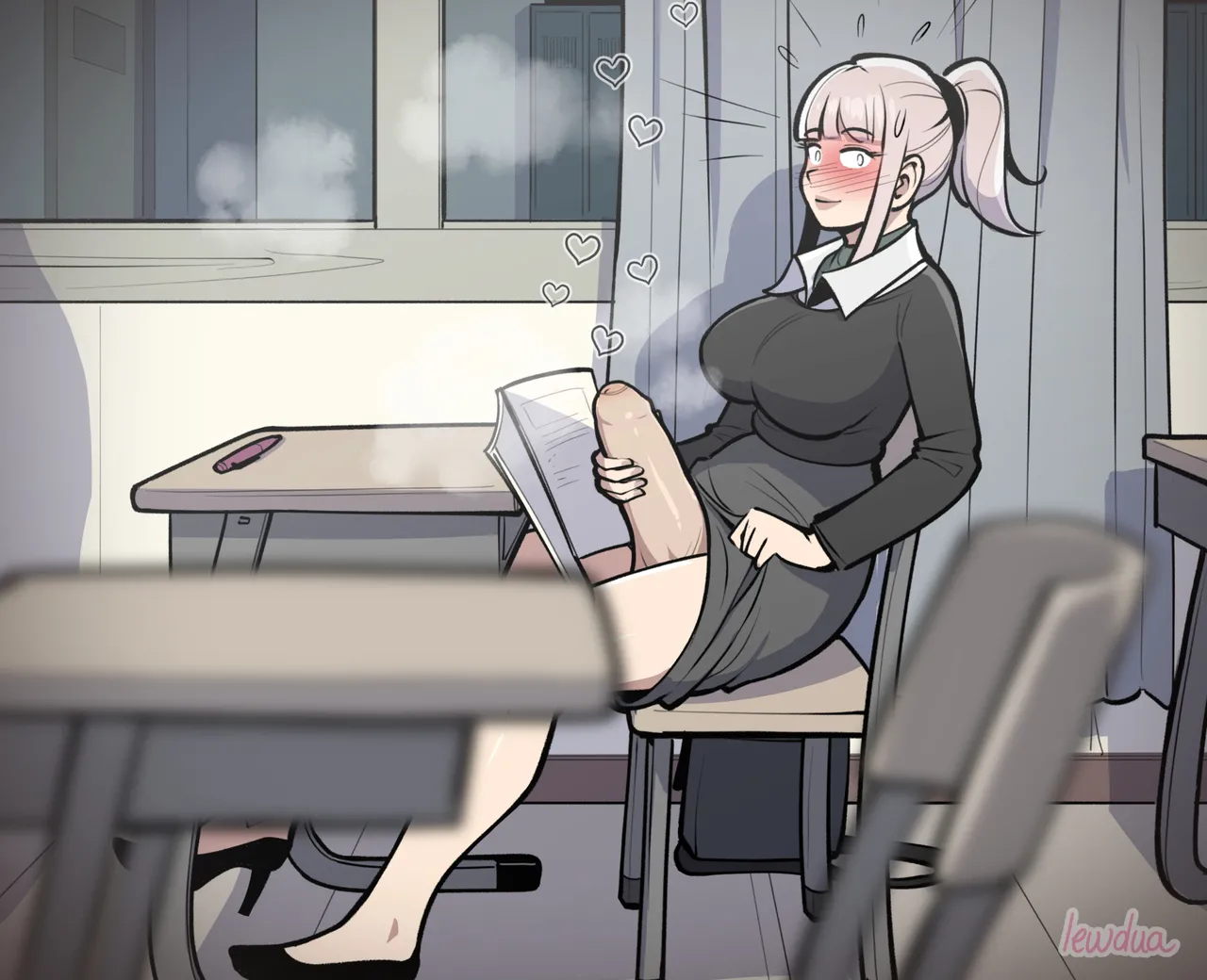 The First Day Of Class porn comic picture 39