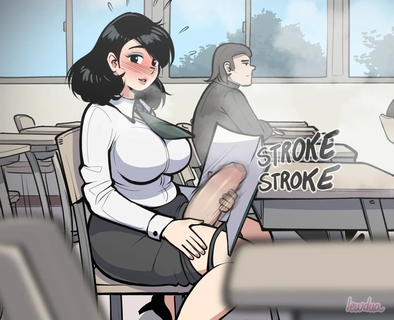 The First Day Of Class porn comic picture 44