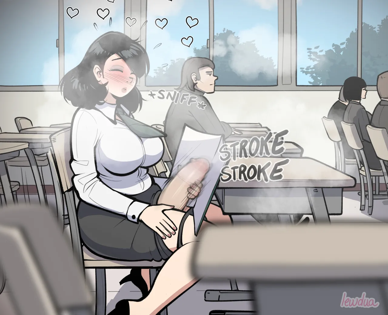 The First Day Of Class porn comic picture 45