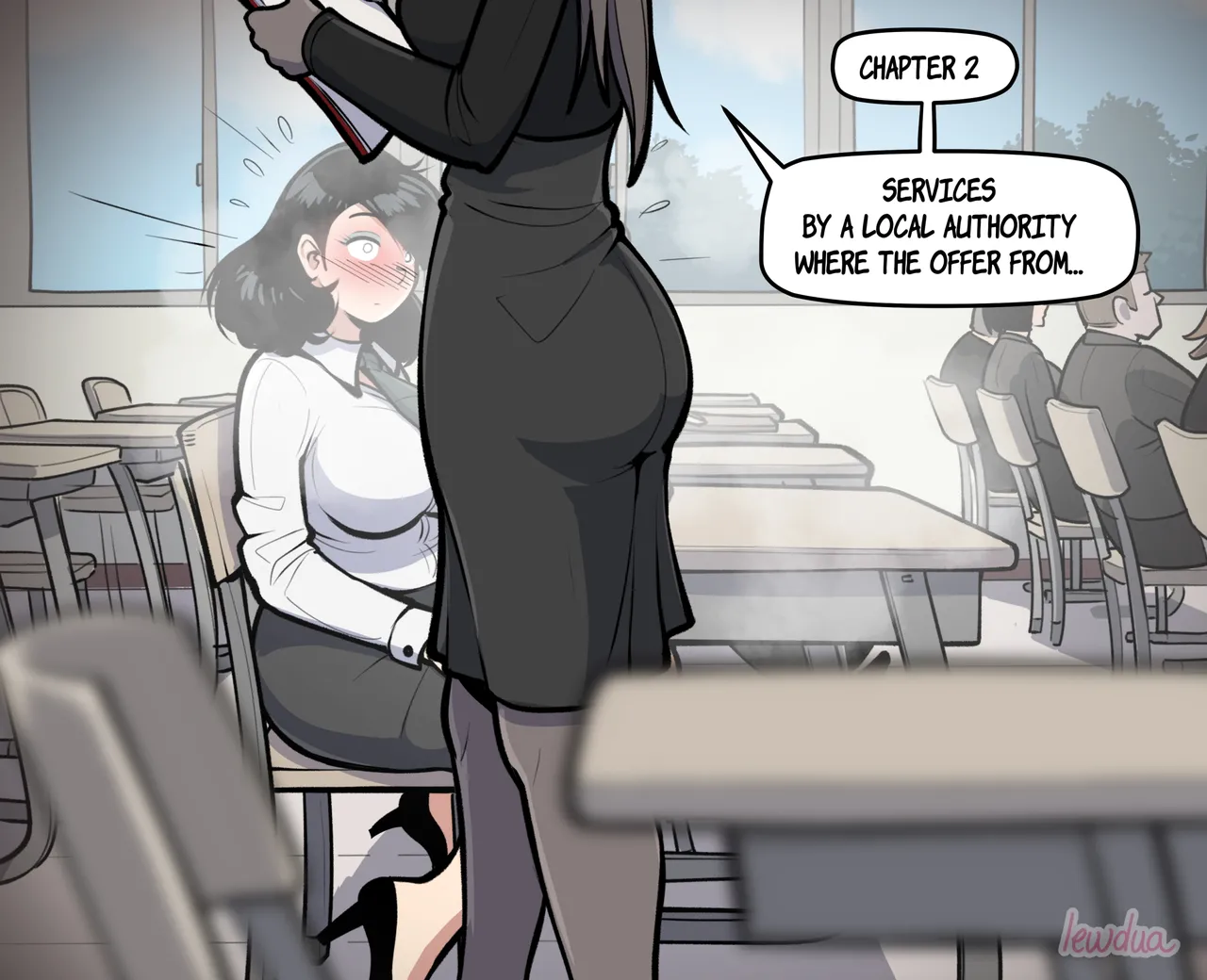 The First Day Of Class porn comic picture 46