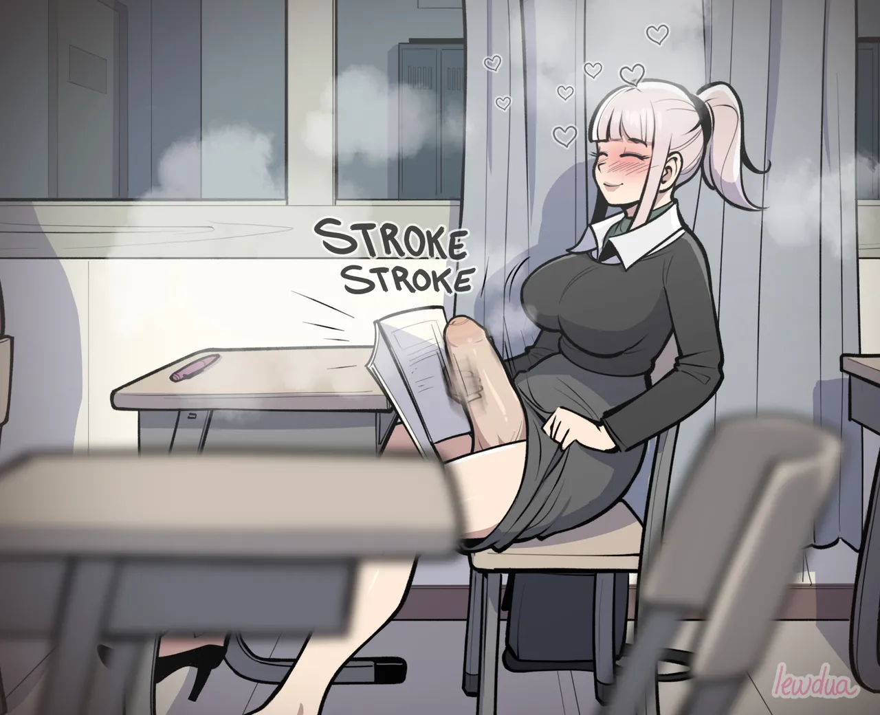 The First Day Of Class porn comic picture 48