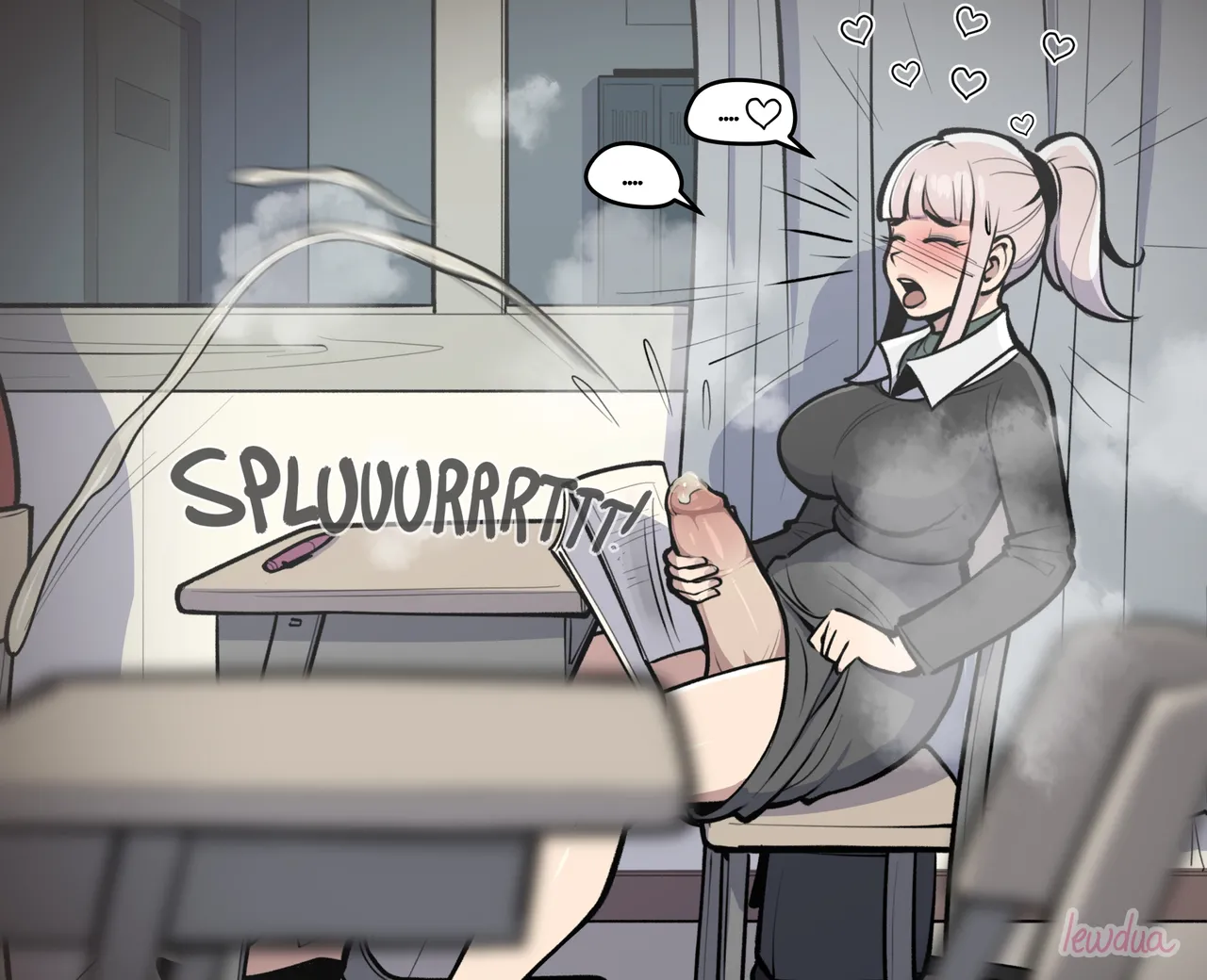 The First Day Of Class porn comic picture 50