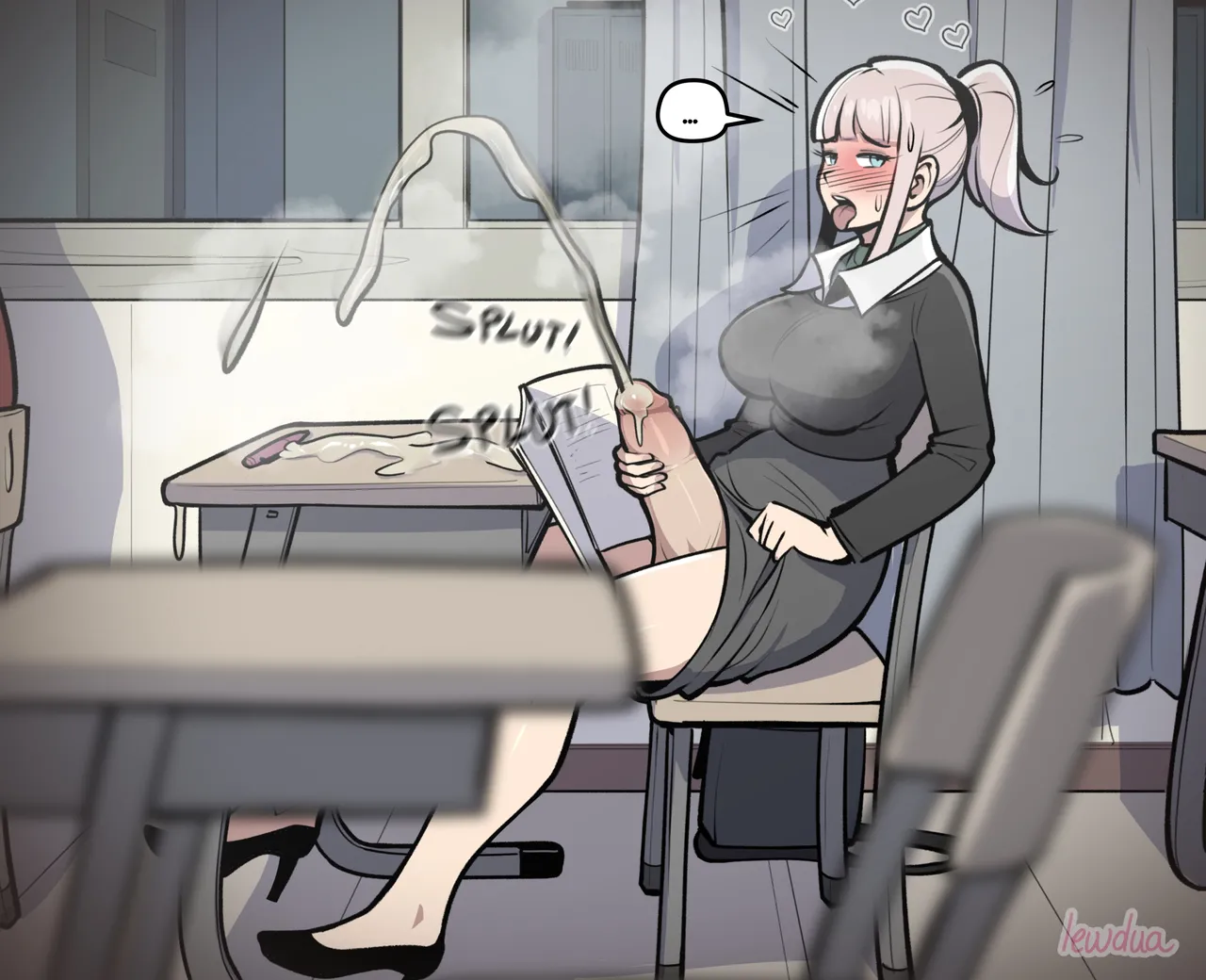 The First Day Of Class porn comic picture 51