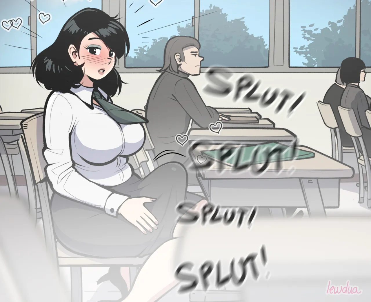 The First Day Of Class porn comic picture 52