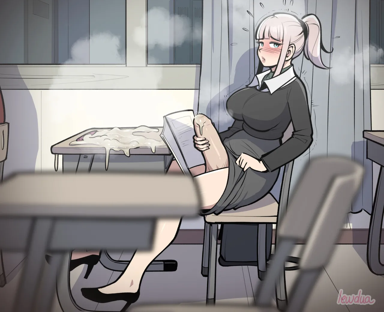 The First Day Of Class porn comic picture 53