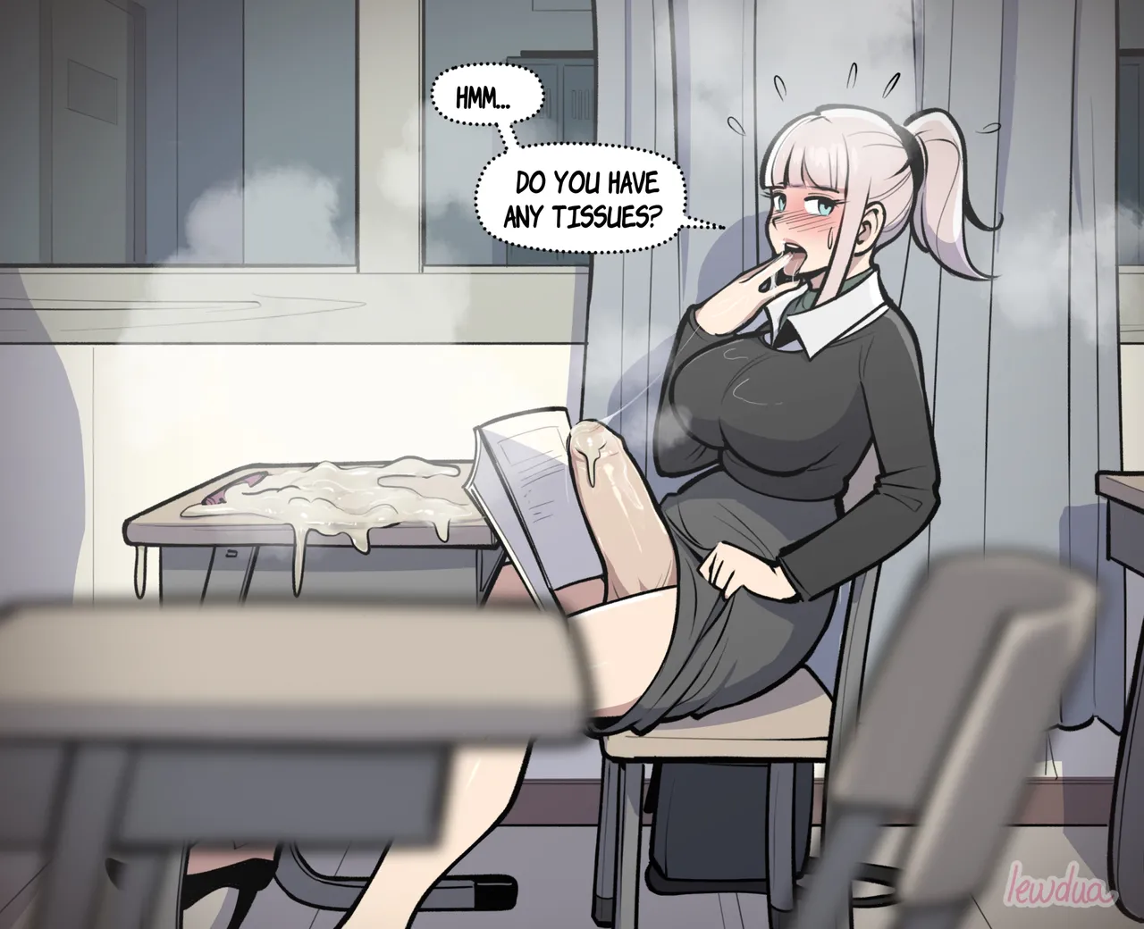 The First Day Of Class porn comic picture 54