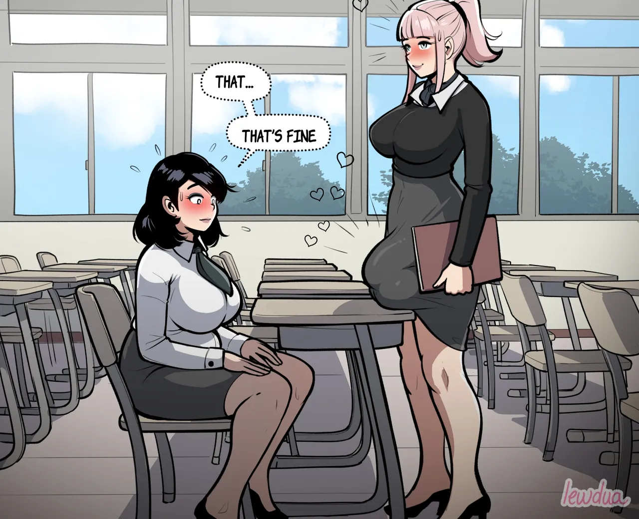 The First Day Of Class porn comic picture 6