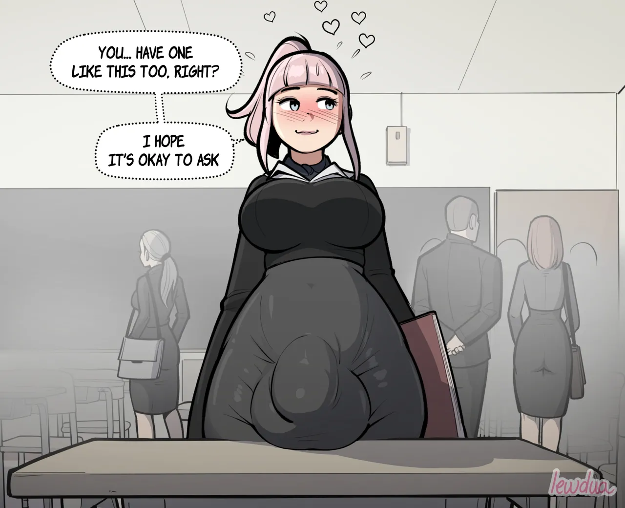 The First Day Of Class porn comic picture 7