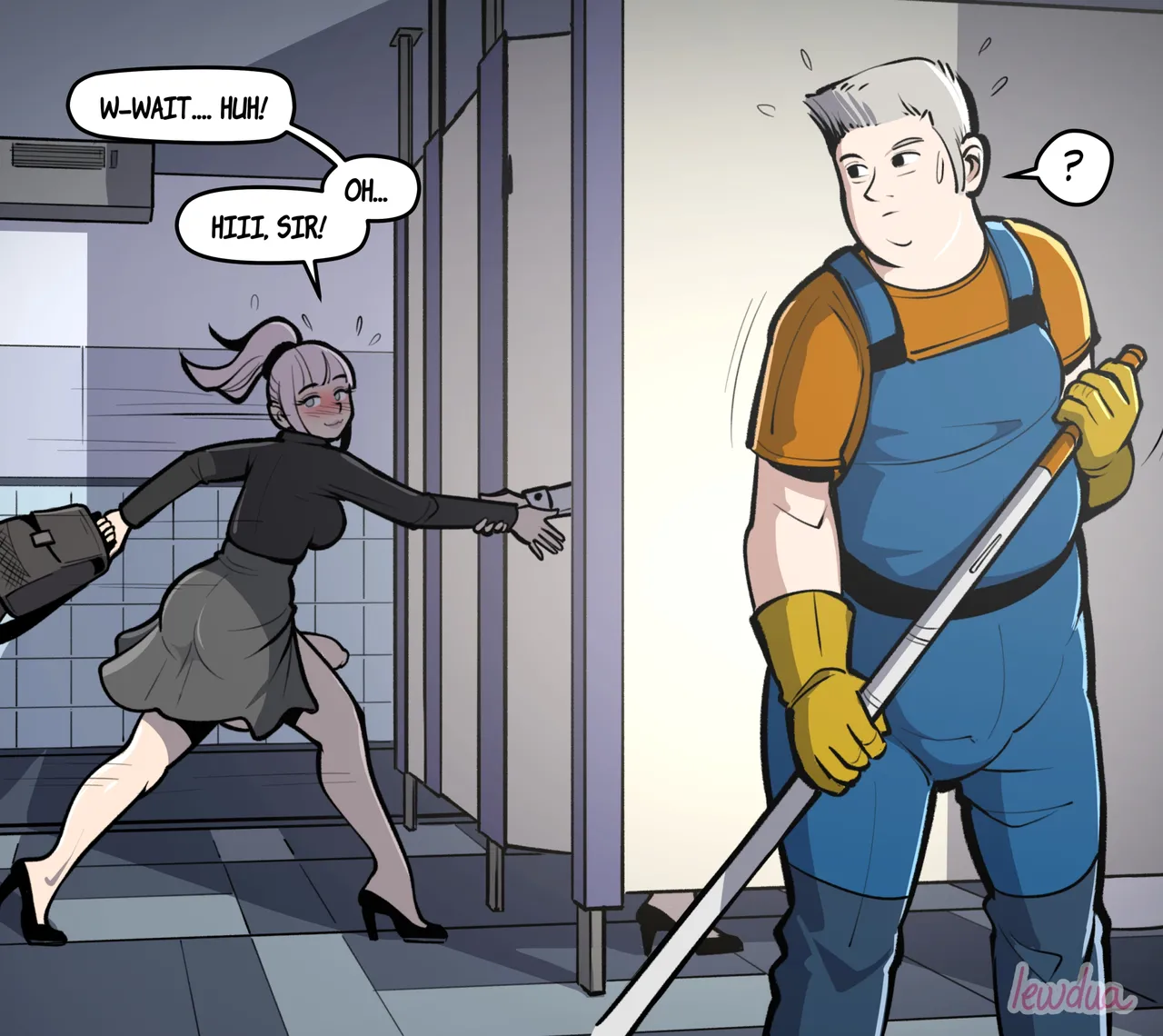 The First Day Of Class porn comic picture 71