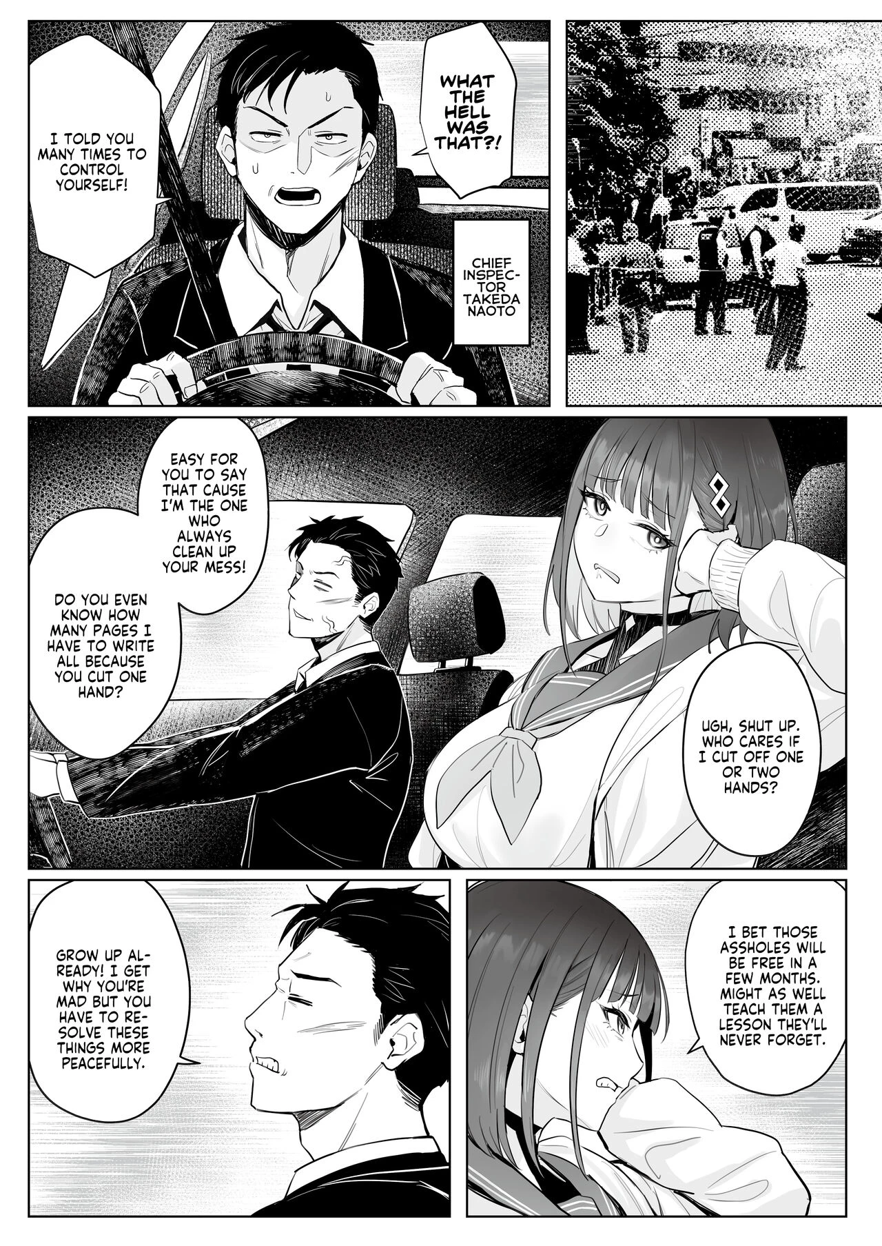 The Former Magical Girl Blue's Work | Moto Mahou Shoujo no Shigoto Hanashi Ao porn comic picture 11
