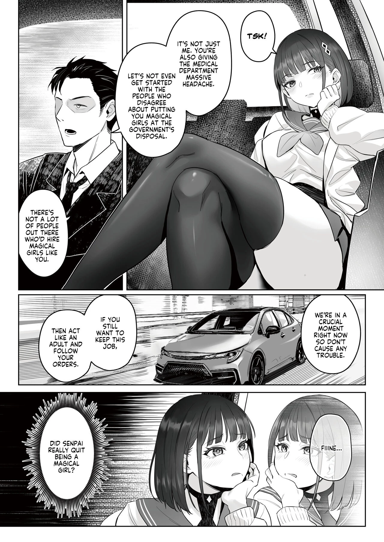 The Former Magical Girl Blue's Work | Moto Mahou Shoujo no Shigoto Hanashi Ao porn comic picture 12