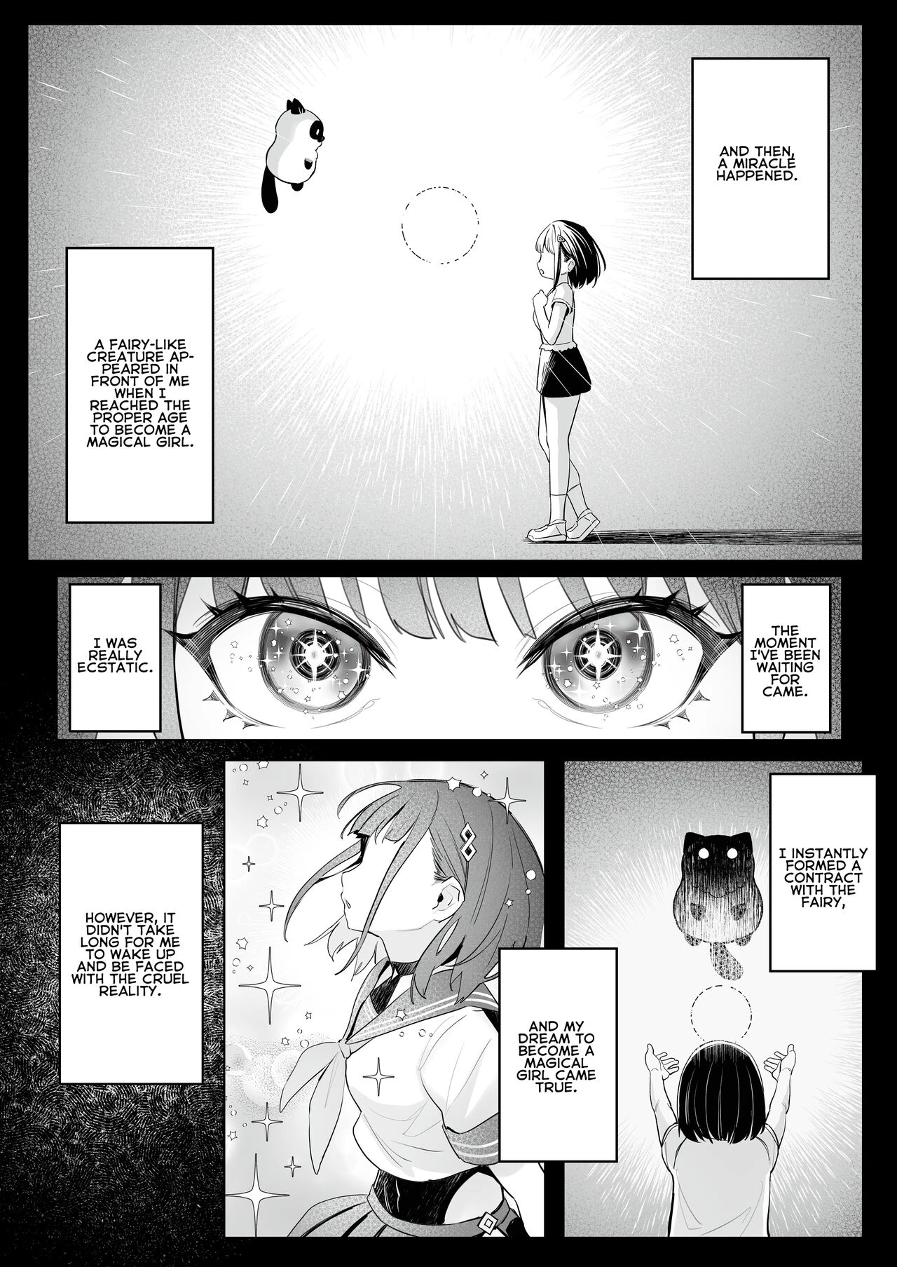 The Former Magical Girl Blue's Work | Moto Mahou Shoujo no Shigoto Hanashi Ao porn comic picture 4