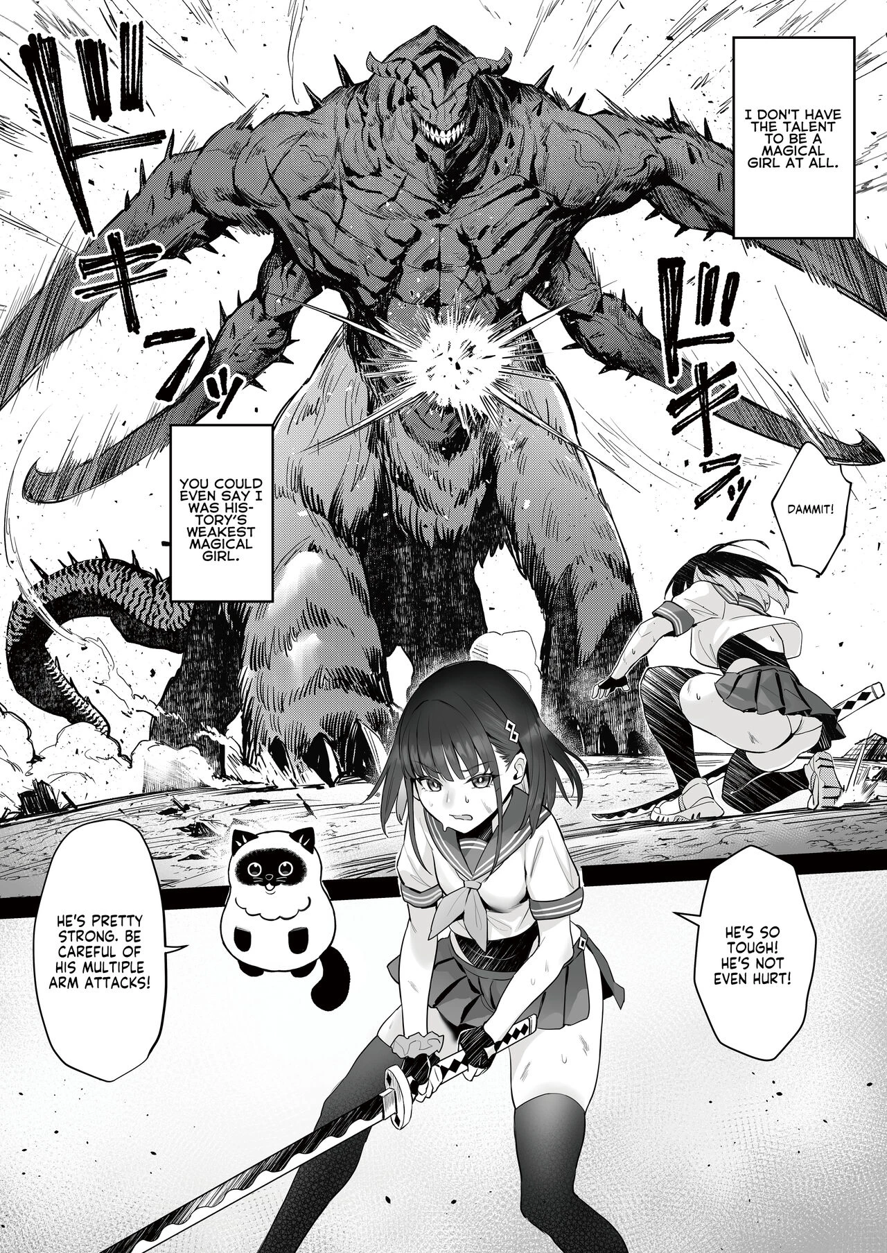 The Former Magical Girl Blue's Work | Moto Mahou Shoujo no Shigoto Hanashi Ao porn comic picture 5