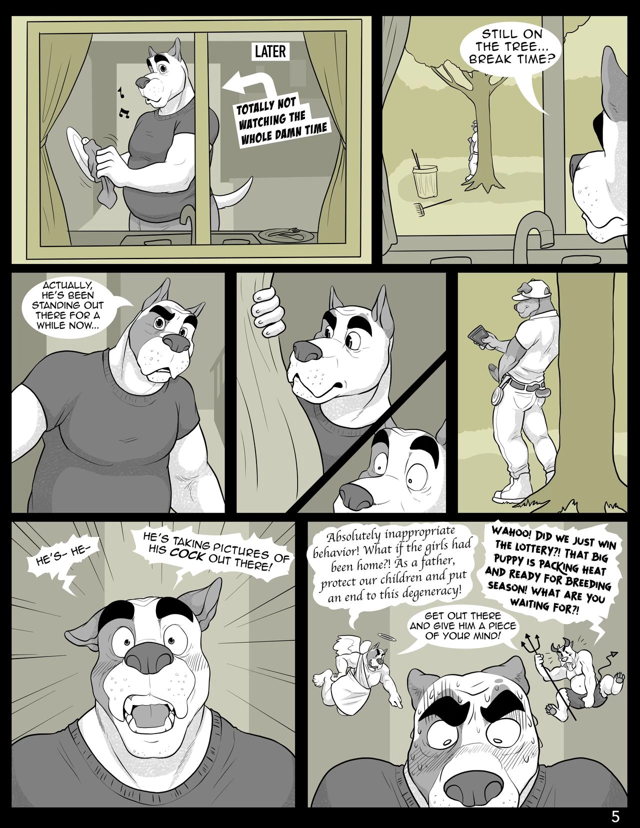 The Gardener porn comic picture 5