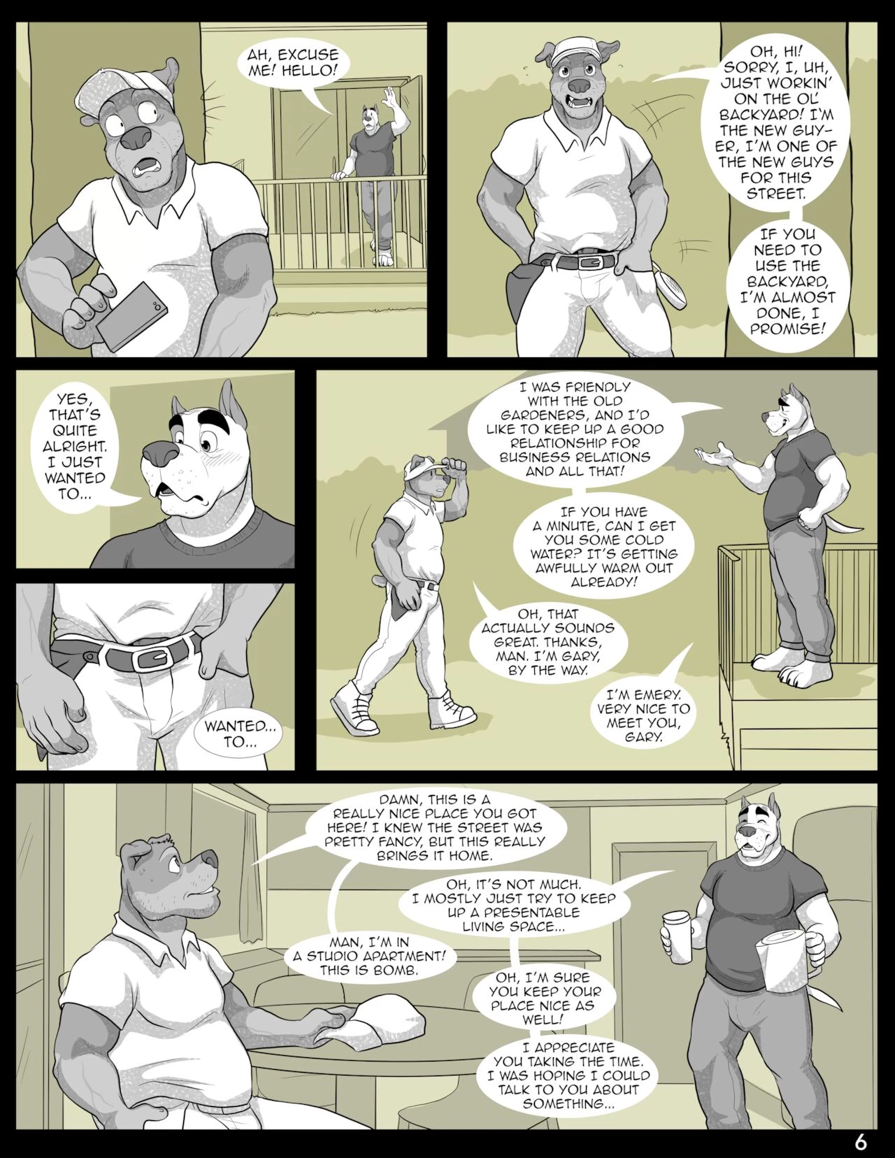 The Gardener porn comic picture 6