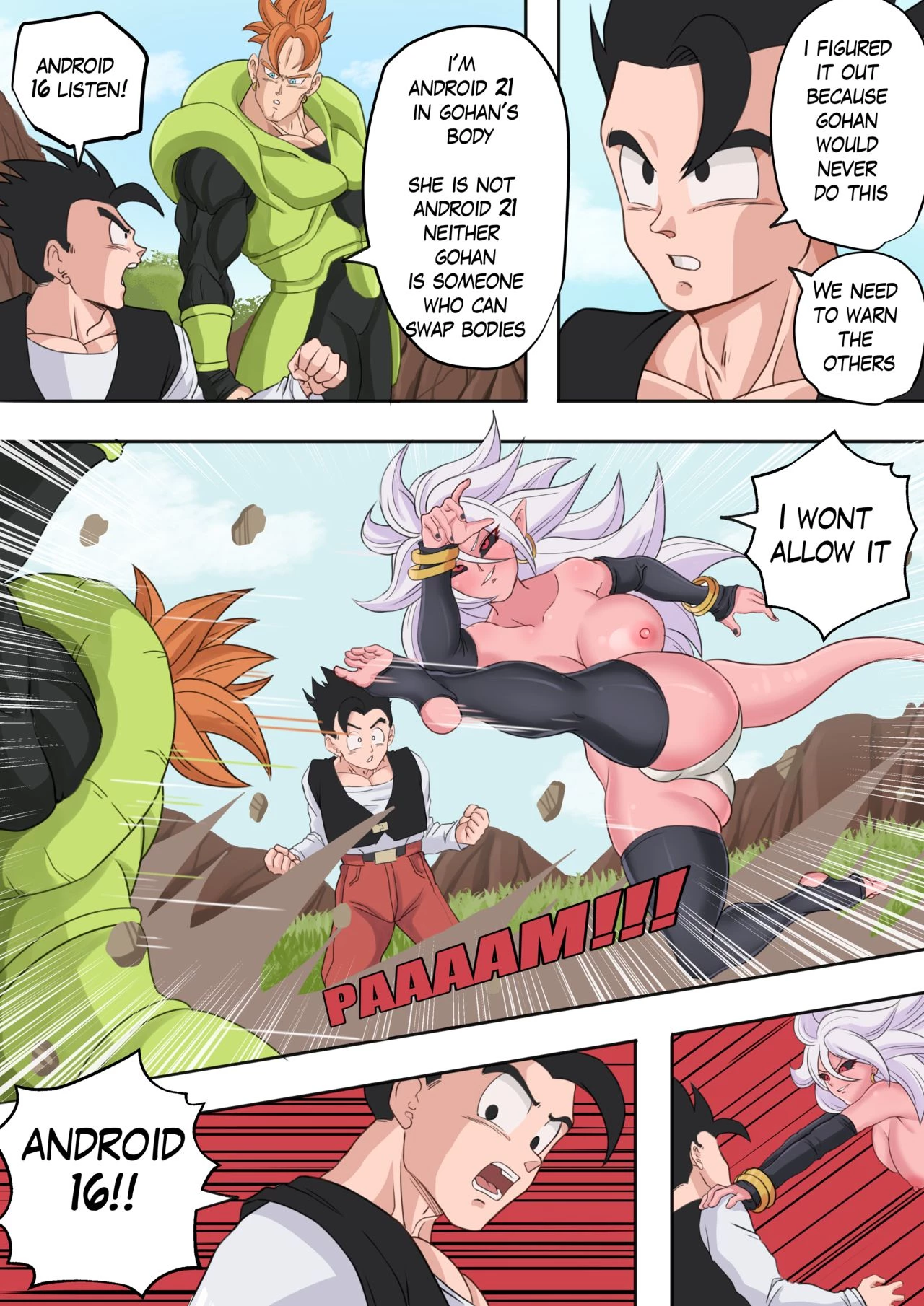 The Ginyu Saga 3 porn comic picture 12