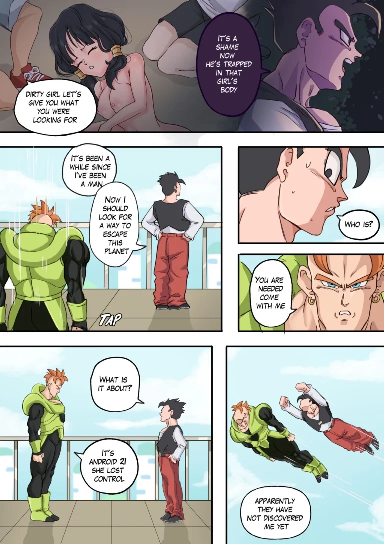 The Ginyu Saga 3 porn comic picture 4