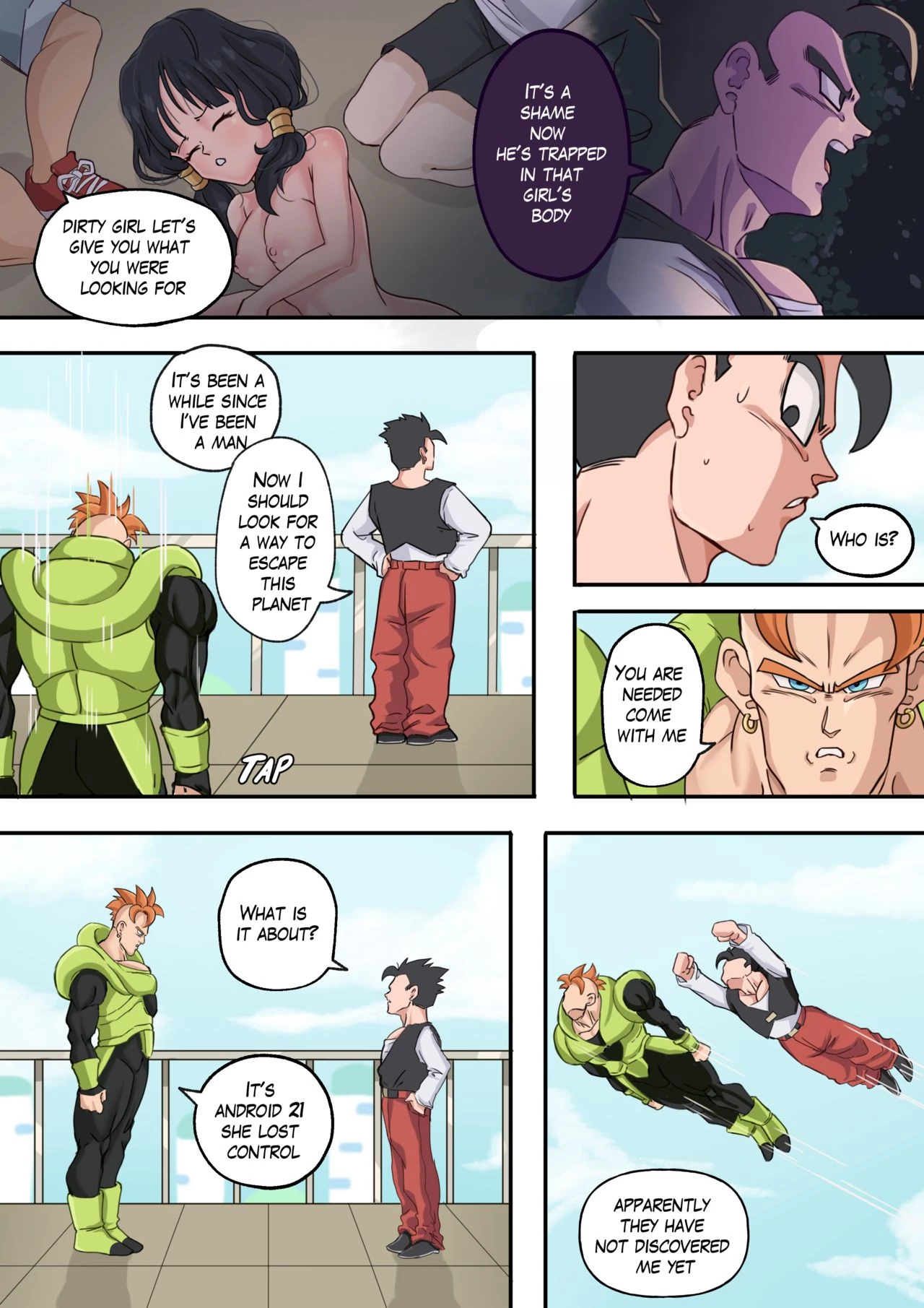 The Ginyu Saga 3 porn comic picture 4